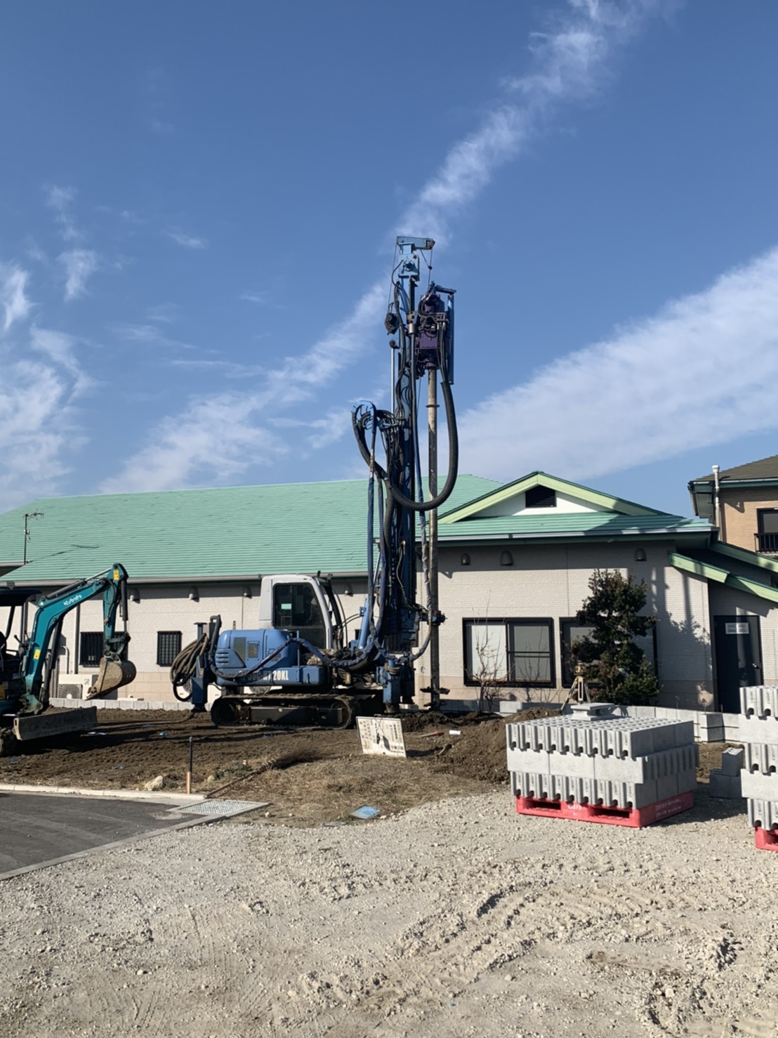 館山いえづくりBASE内に何か建つらしいぞ～～～